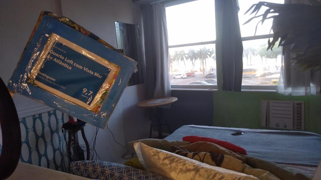 Quarto Loft Com Vista Mar Av Atlantica Rio de Janeiro Eksteriør bilde